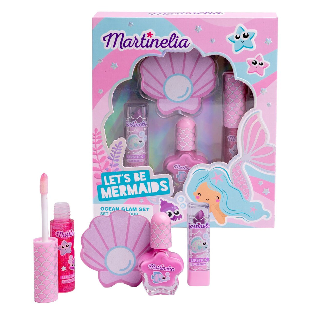Set machiaj Ocean Glam Let's Be Mermaids, Martinelia, 85442