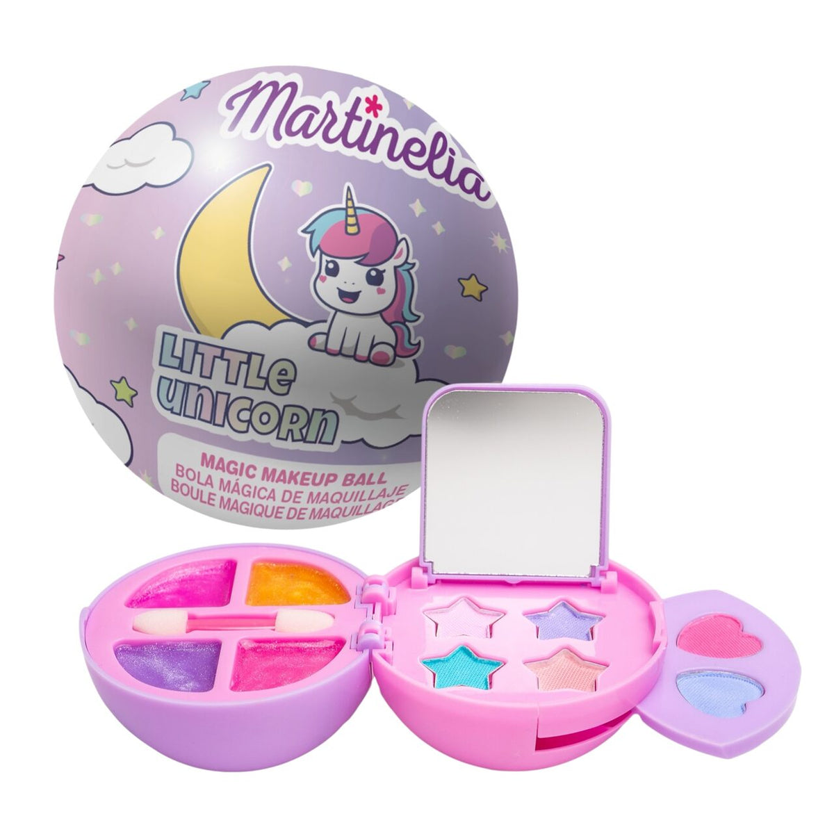 Bilă machiaj Magic Little Unicorn mov, Martinelia, 85507