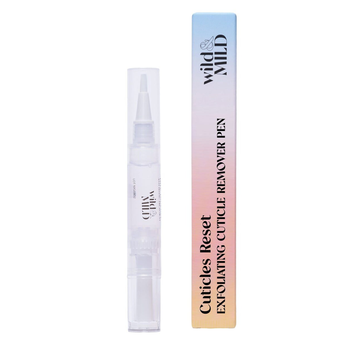 Nail pen - ulei unghii PE007 Cuticles Reset - Cuticle Exfoliator, Wild&Mild, 5ml