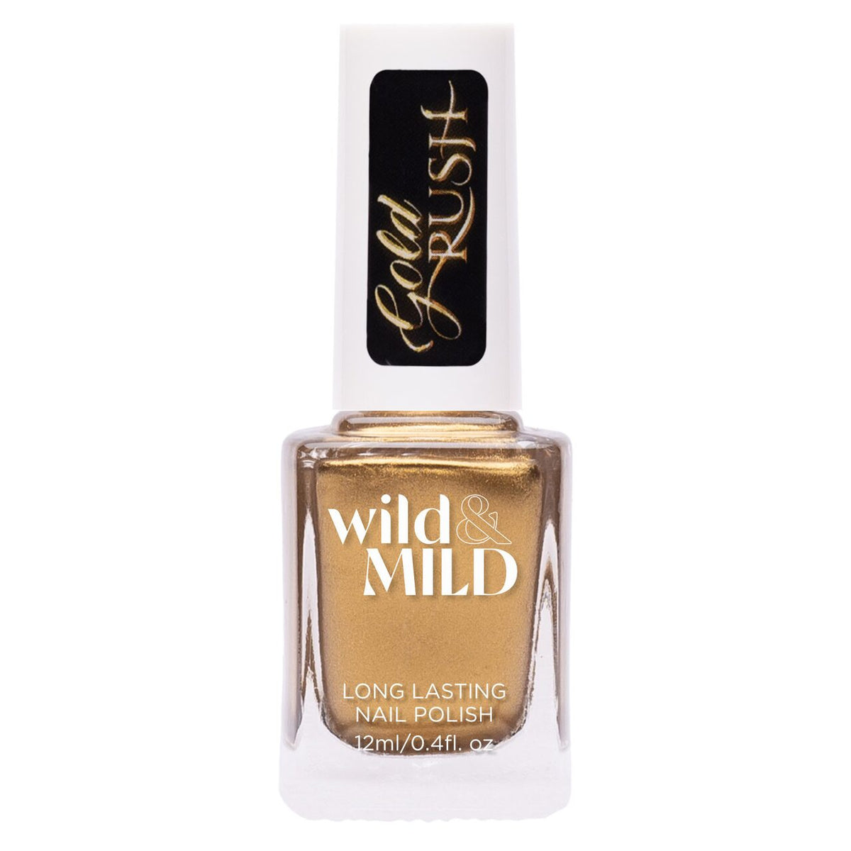 Lac de unghii Gold Rush GR04 Gold Flakes, Wild & Mild 12ml