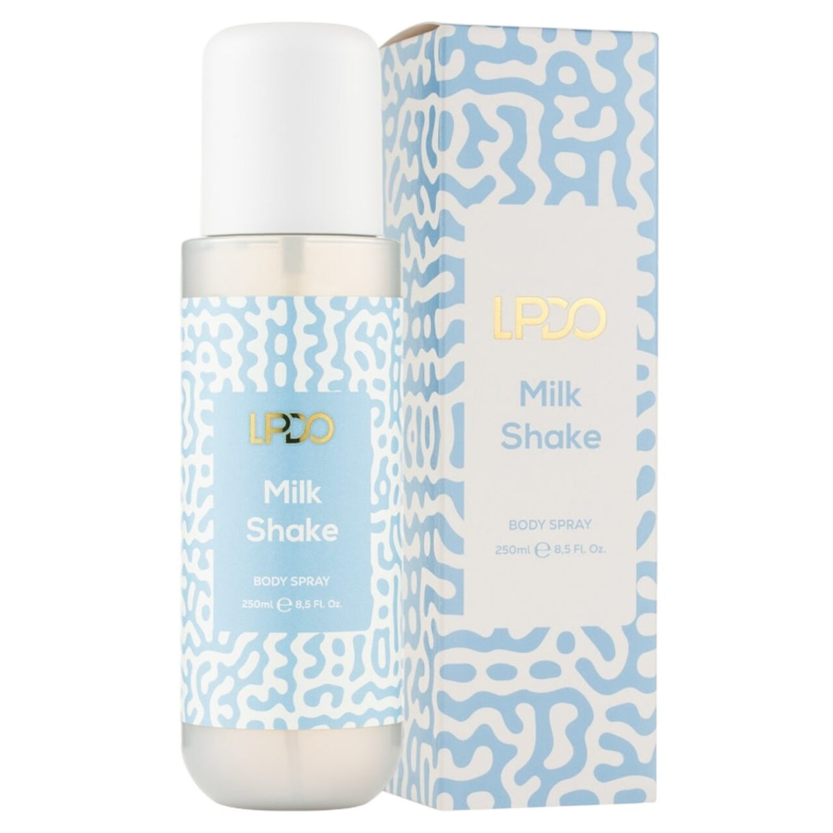 Spray corp Milk Shake, caramel, lapte, cocos, vanilie, 250ml, LPDO
