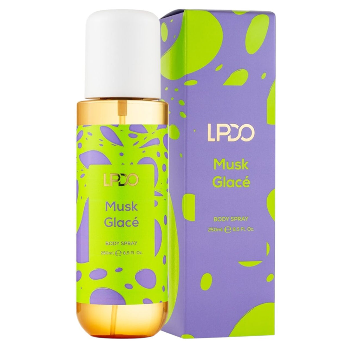 Spray corp Musk Glace, vanilie si caramel, 250ml, LPDO