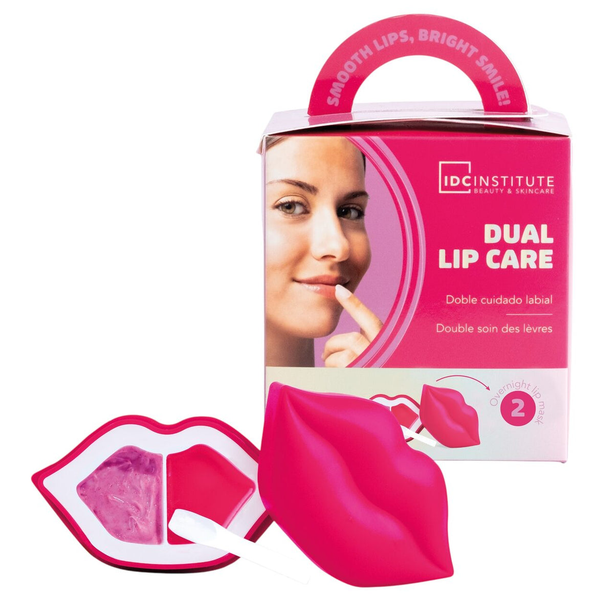 Duo Mască de Noapte si scrub pentru buze , IDC Institute, 90381