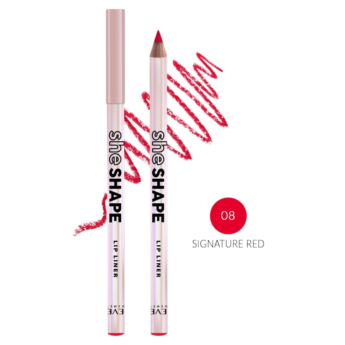 Creion contur de buze She Shape, Revers, Nr 08 Signature Red 1.8g
