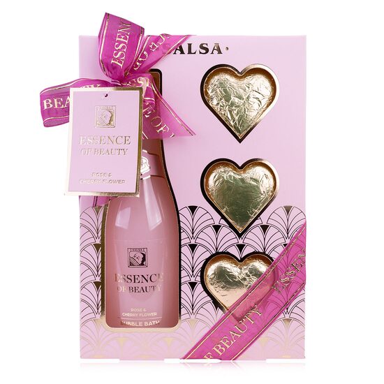 Set cadou baie Essence of Beauty Trandafir & Floare de Cireș, Accentra, 6062137