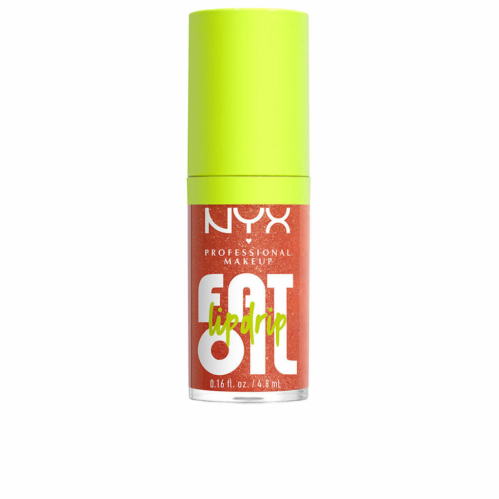 Nyx, Fat Oil Lip Drip, Vegan, High-shine, Lip Oil, Follow Back, 4.8 ml