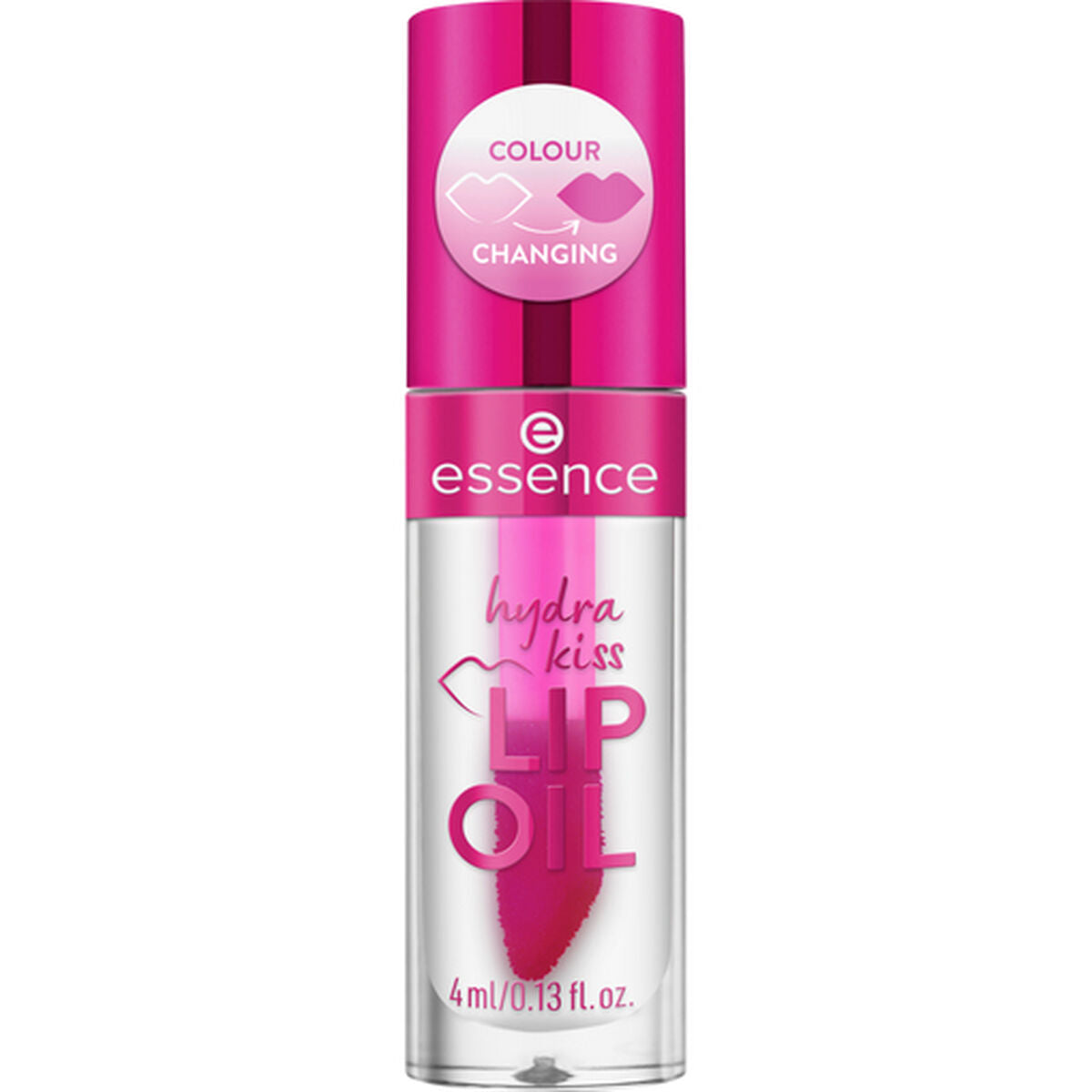 Essence, Hydra Kiss, Tinted, Lip Oil, 06, Cranberry Is Back, 4 ml