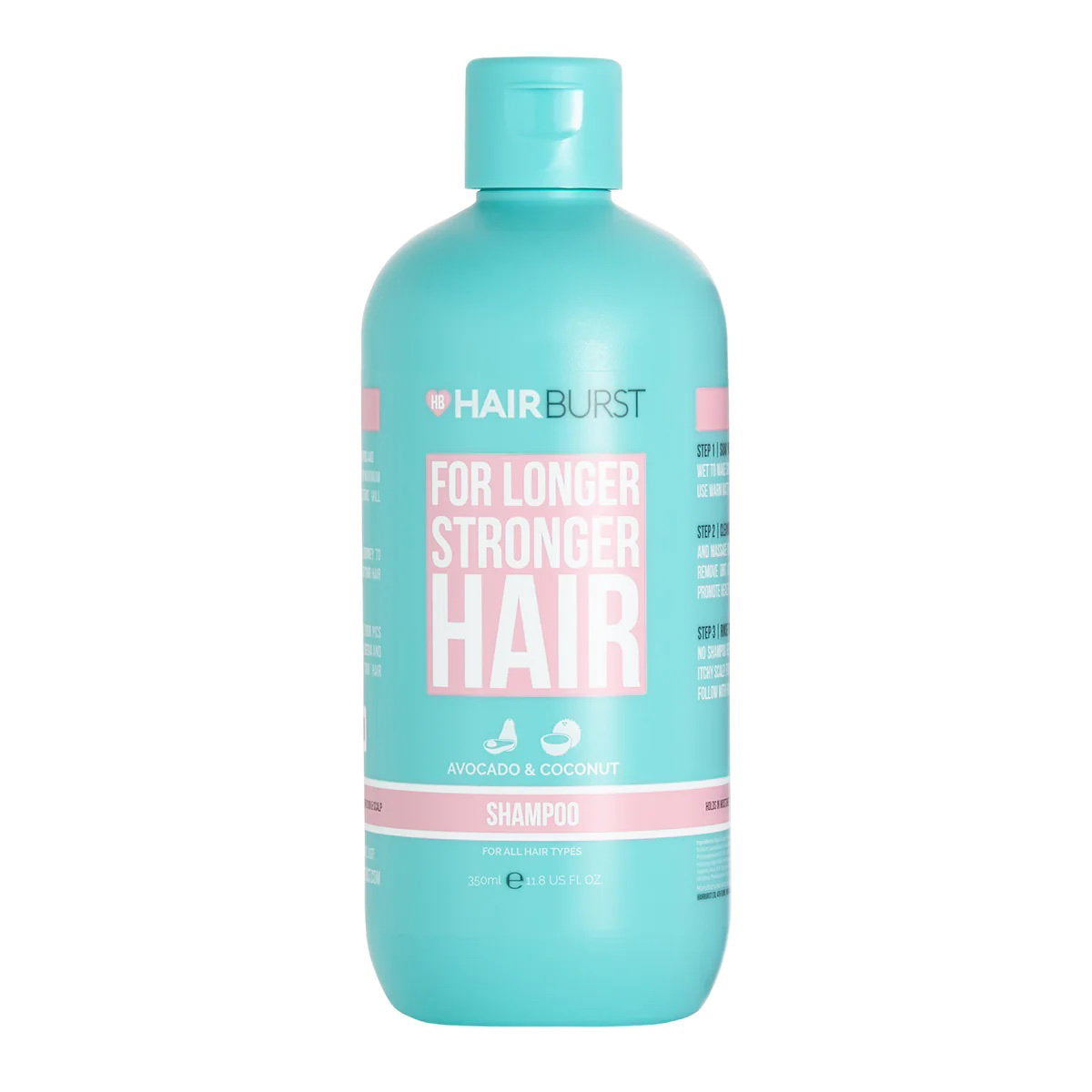 Hairburst, Longer Stonger, Hair Shampoo, Strengthening & Hair Growth, 350 ml