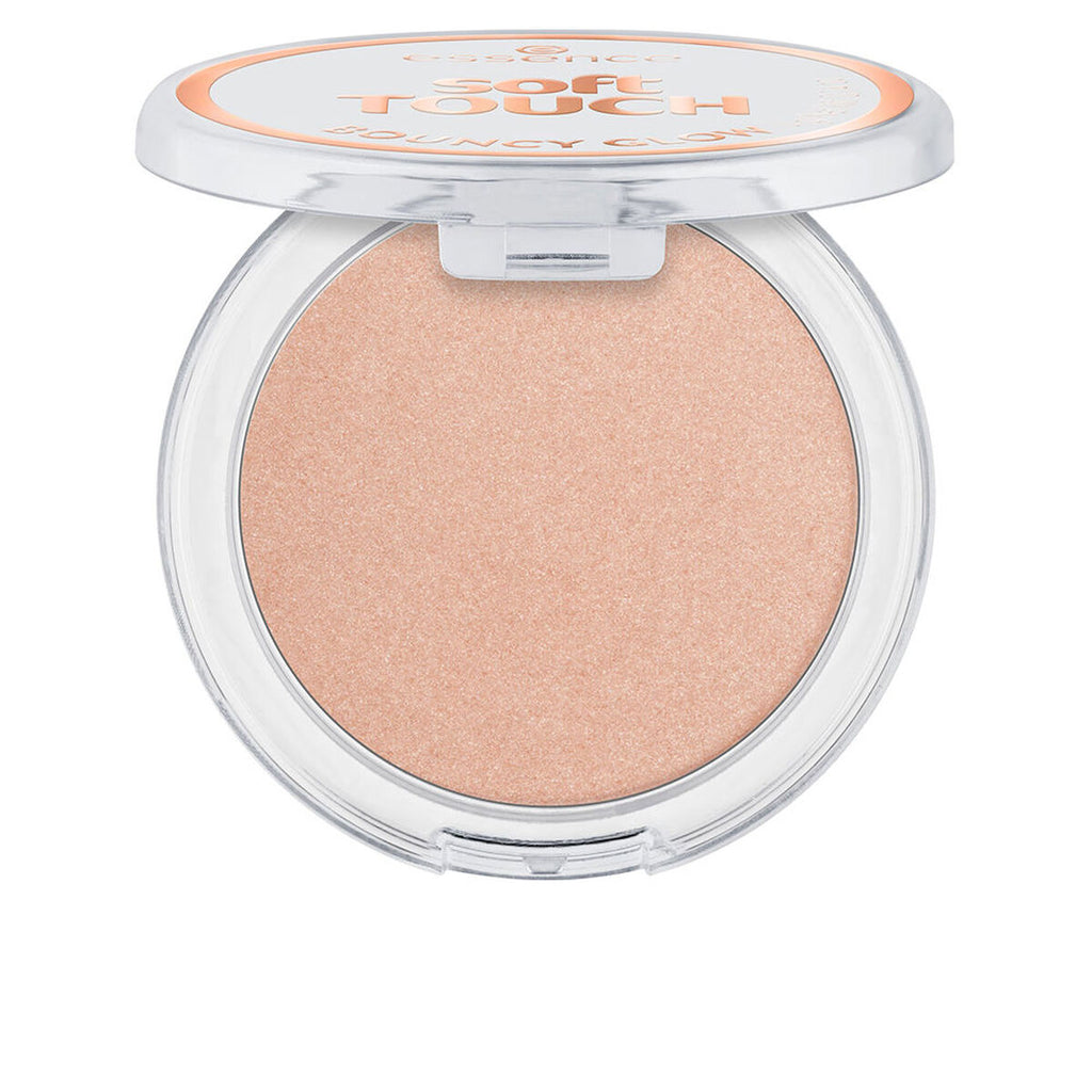 Essence, Soft Touch Bouncy Glow, Illuminating, Blush Highlighter Compact, 20, Glazed Dew, 4 g