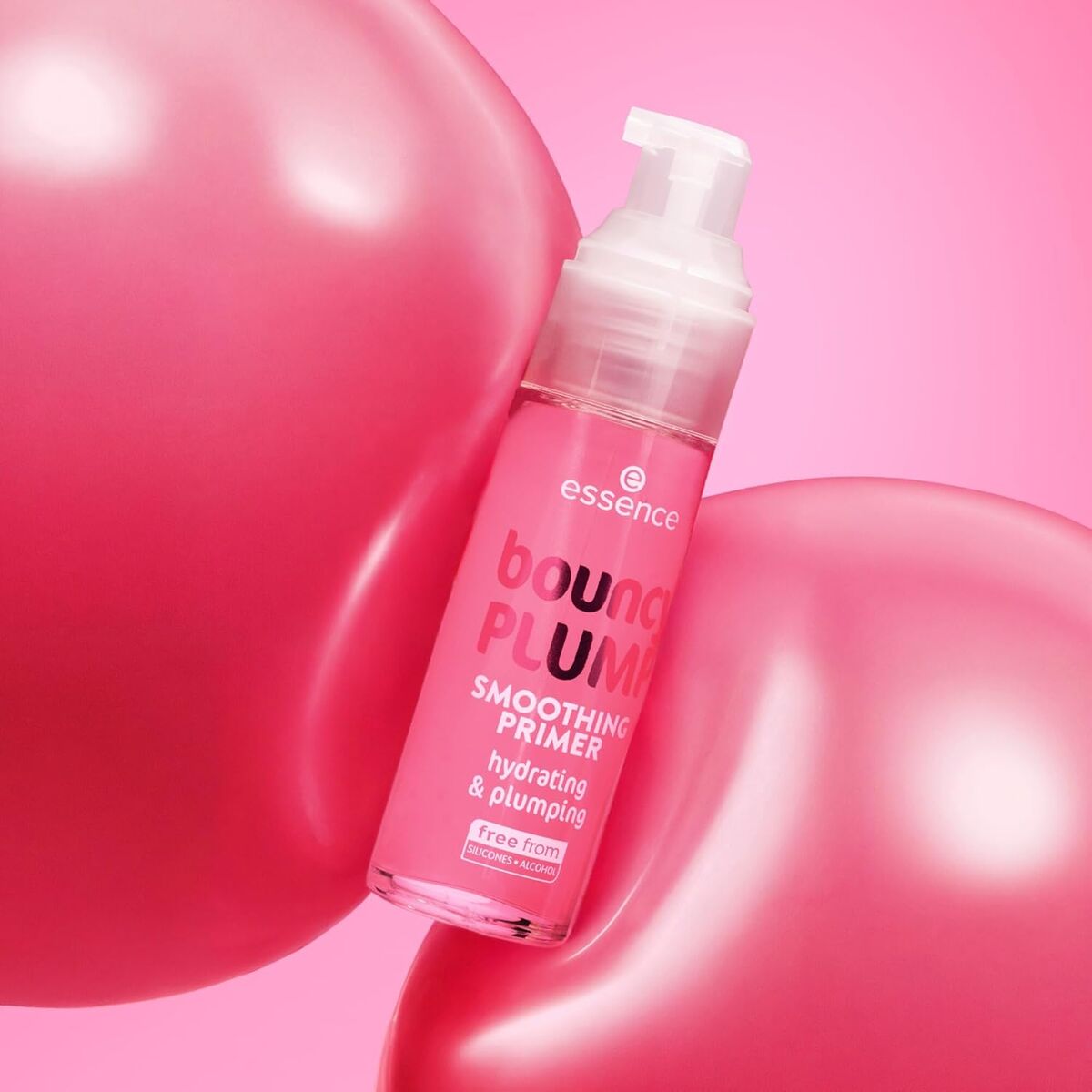 Essence, Bouncy Plump Smoothing Primer, Hydrating and plumping, Liquid Primer, 50 ml