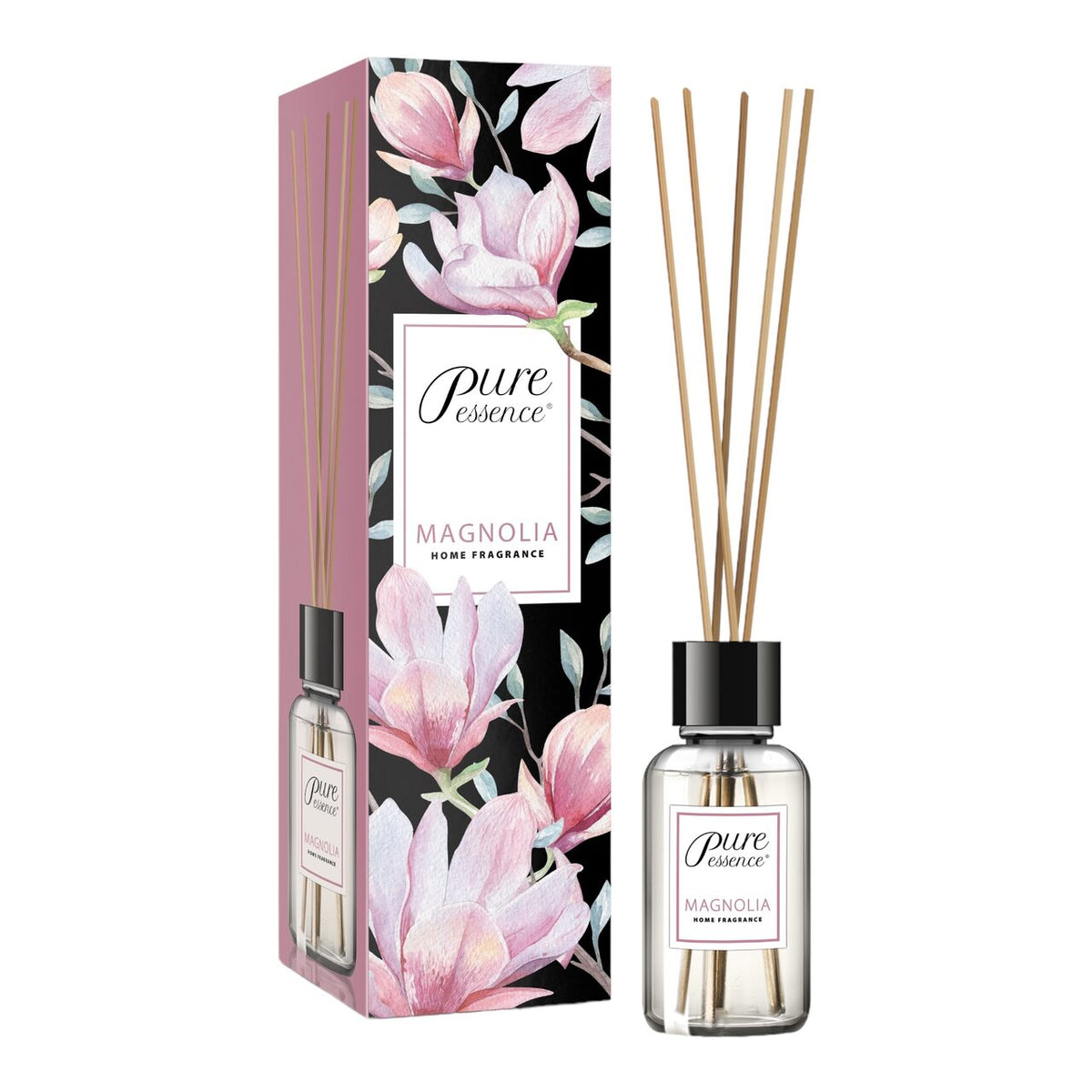Difuzor cu betisoare parfumate Pure Essence, Magnolie Revers, 25 ml