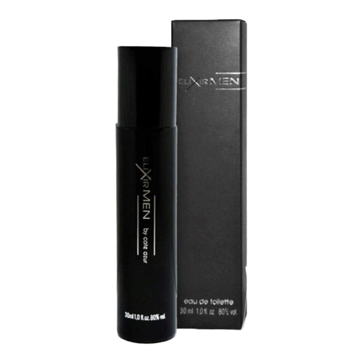 Apa de toaleta Cote d'Azur, Elixir, Black, Barbati, Nr. 108 , 30ml