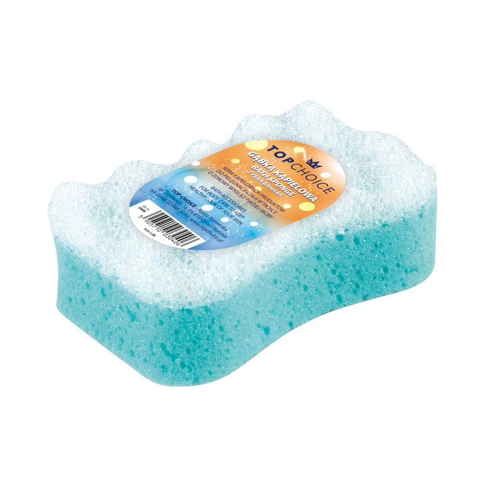 Burete de baie, Top Choice, tip fluture, exfoliant