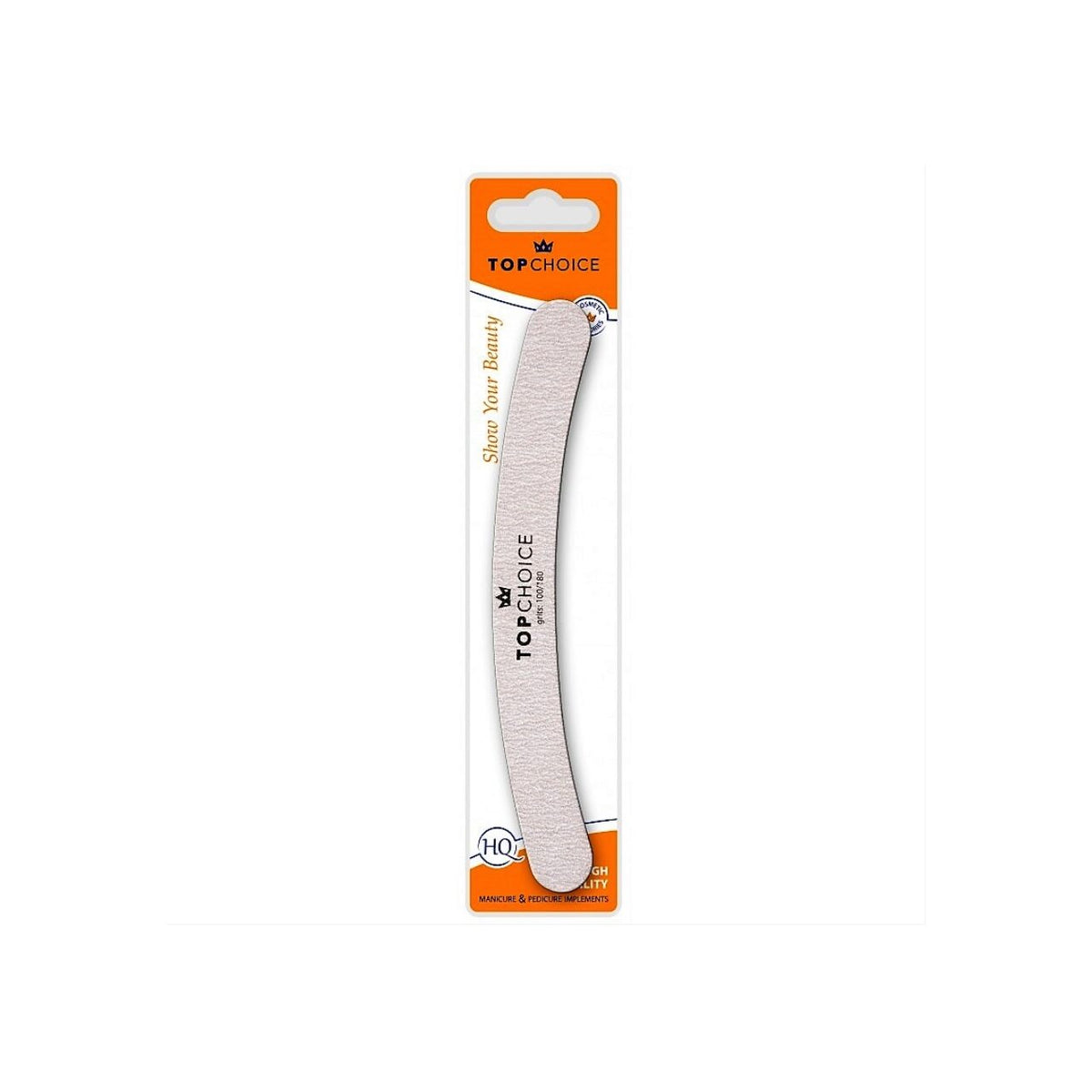 Pile abrazive Top Choice, semiluna, 83 100/180