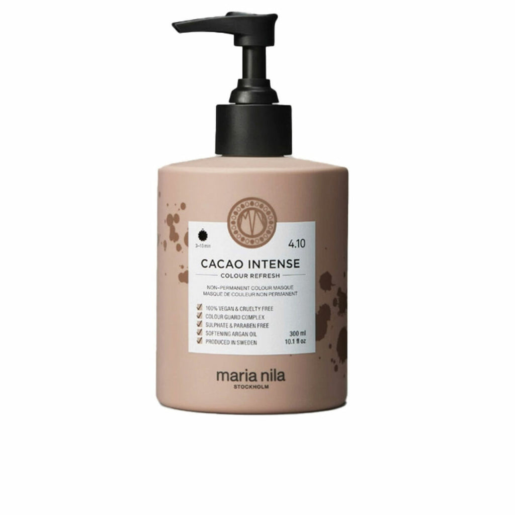 Maria Nila, Colour Refresh, Vegan, Hair Colouring Cream Mask, For Color Refreshing, 4.10 Cacao Intense, 300 ml