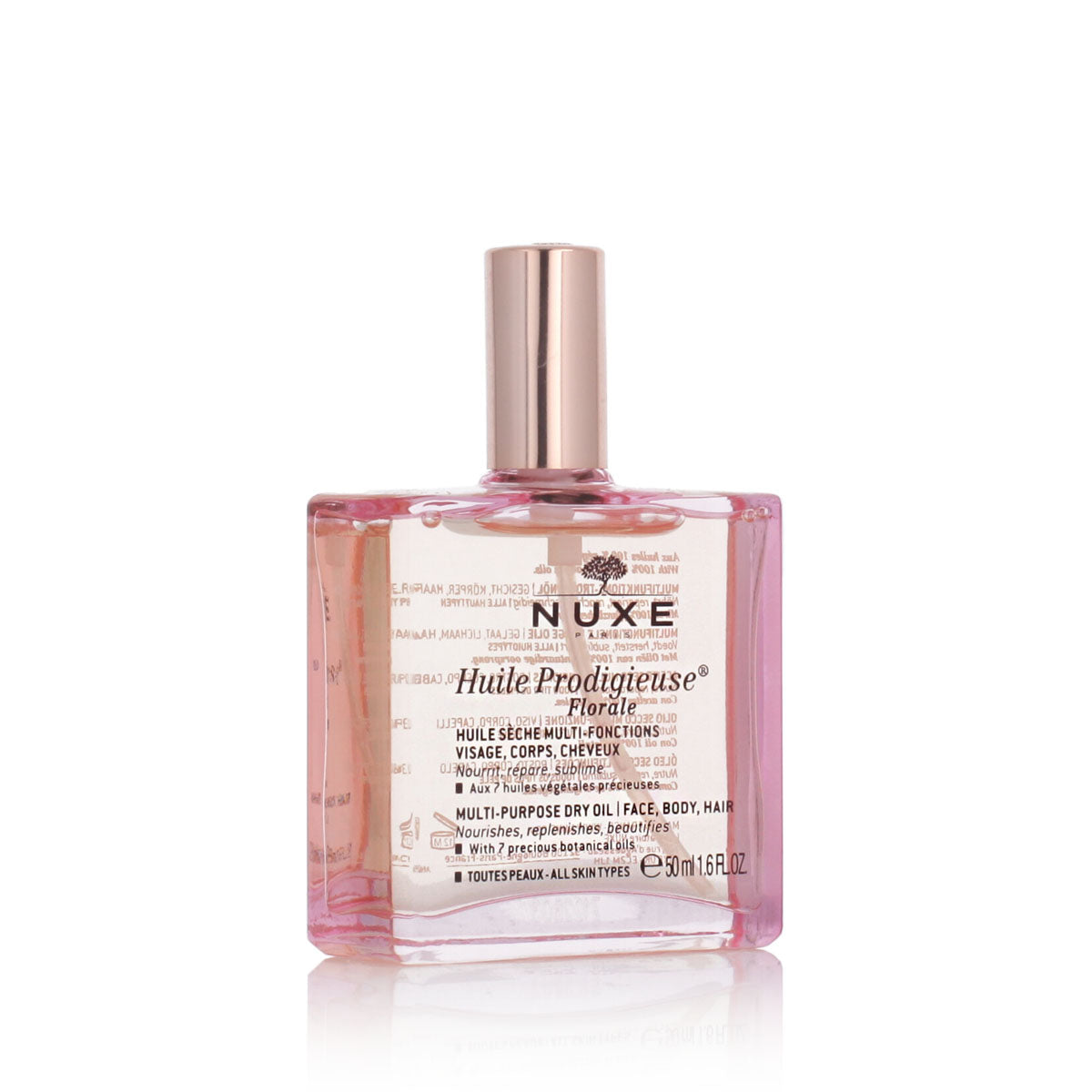 Nuxe, Huile Prodigieuse Multi-Purpose Floral, Body Oil, For Face, Body & Hair, 50 ml