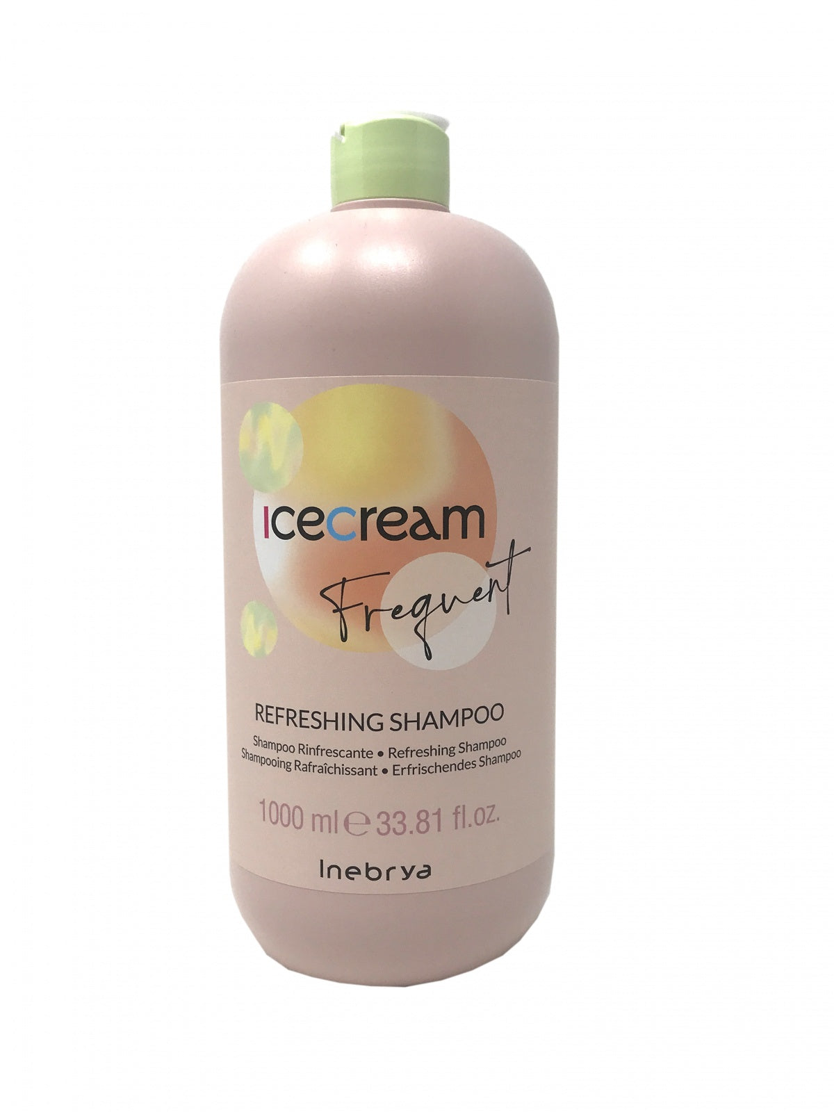Inebrya, Ice Cream Frequent, Hair Shampoo, Refreshing, 1000 ml