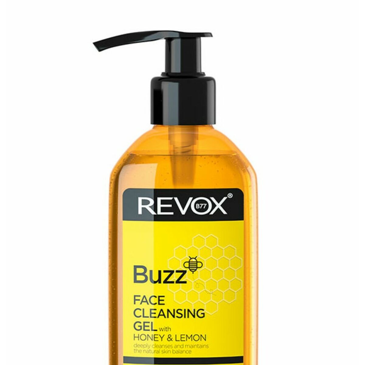 Revox B77, Buzz, Honey & Lemon, Energising, Cleansing Gel, For Face, 180 ml