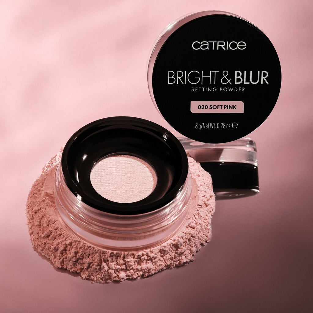Catrice, Bright & Blur, Matte, Loose Setting Powder, 020, Soft Pink, 8 g