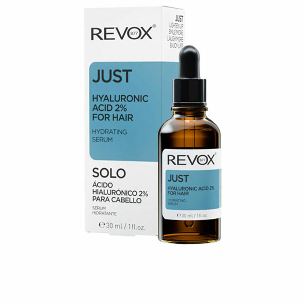 Revox B77, Just, Hyaluronic Acid 2%, Hair Serum, For Hydration, 30 ml