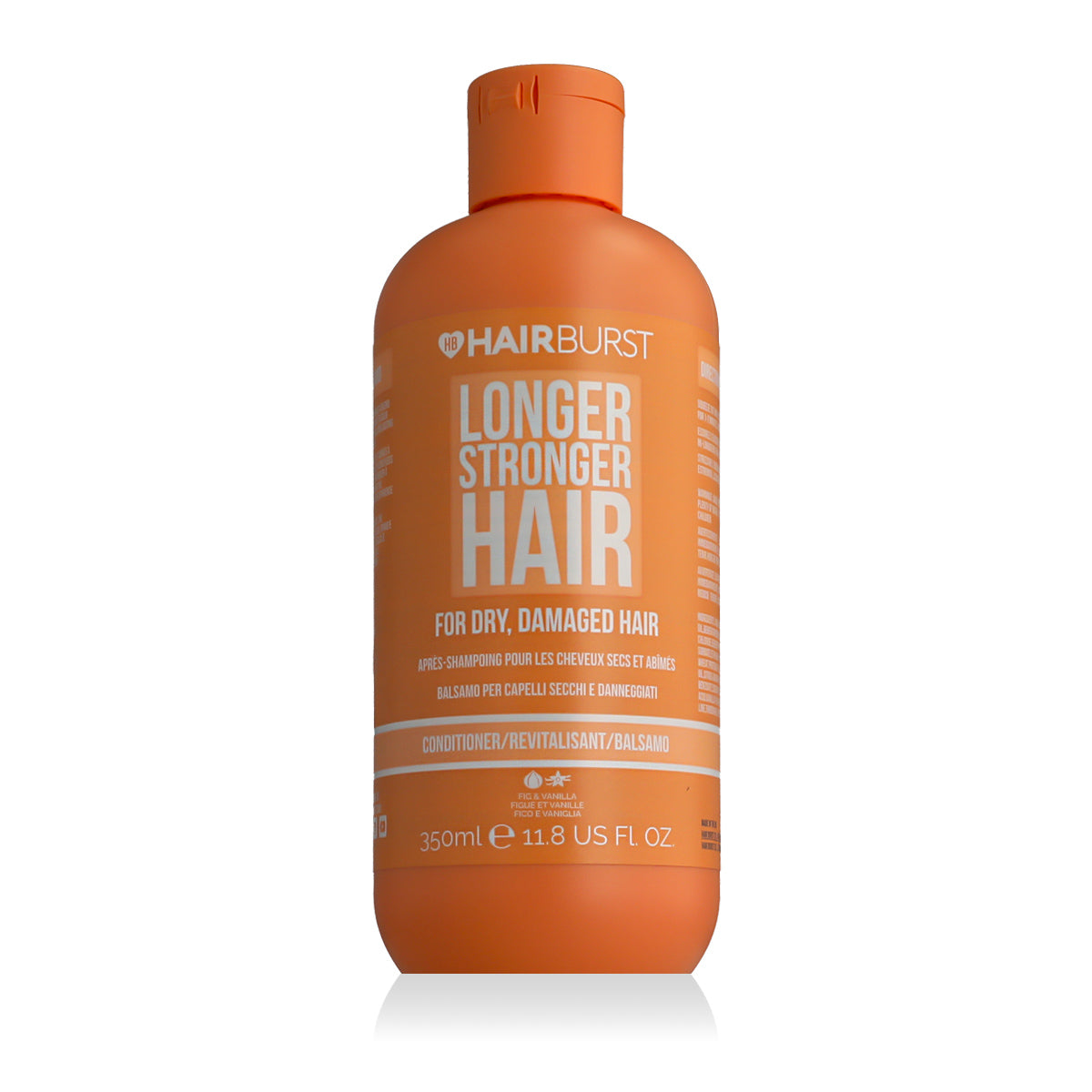 Hairburst, Longer Stonger, Natural Ingredients, Hair Conditioner, Hydrating & Strengthening, 350 ml