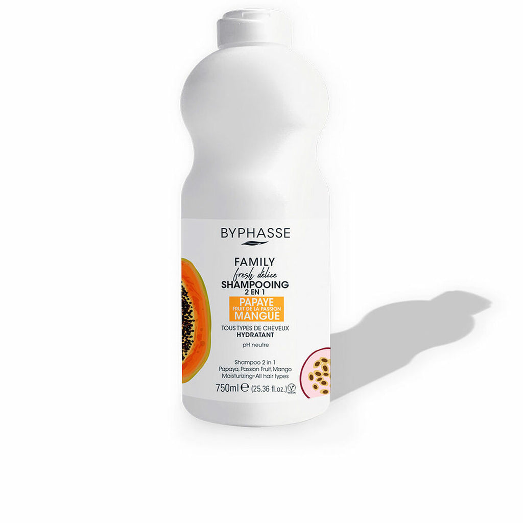 Byphasse, Family, Hair Shampoo & Conditioner 2-In-1, 750 ml
