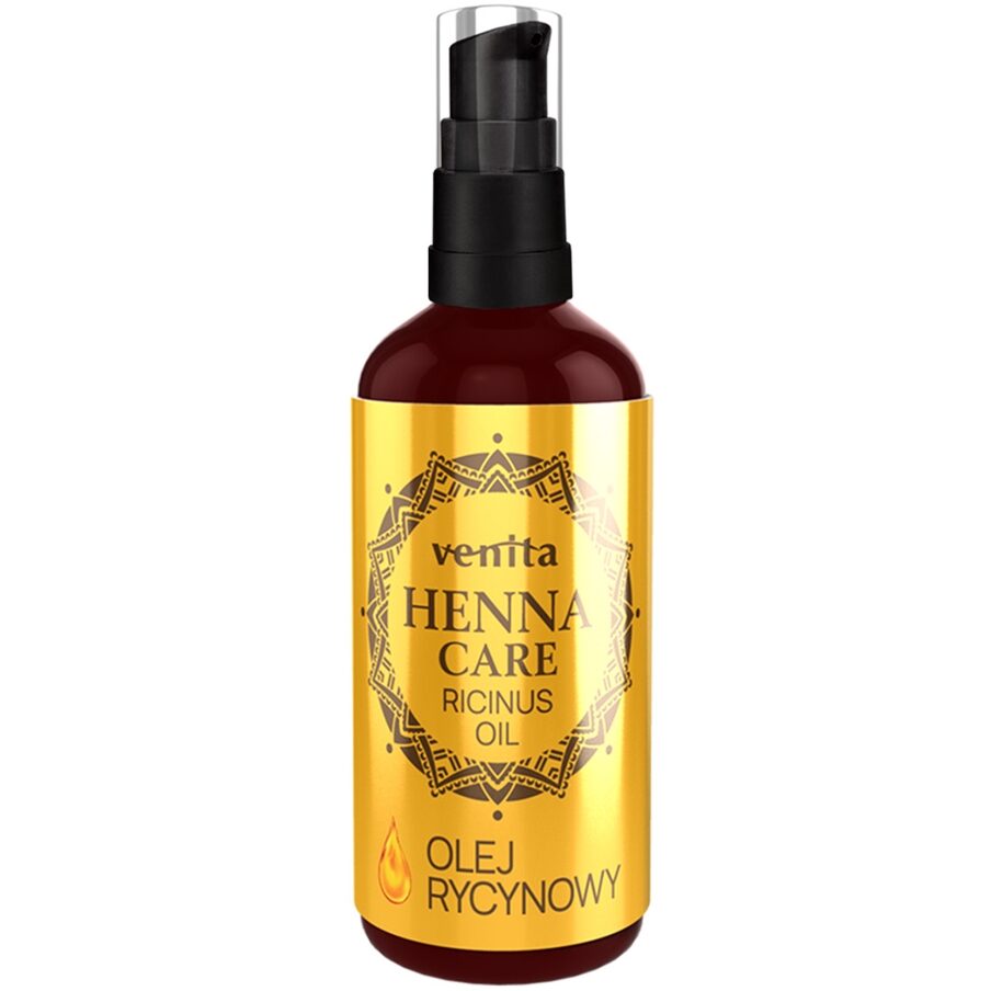 Ulei de ricin, pentru par, piele si unghii, Henna Care, Venita, 50ml