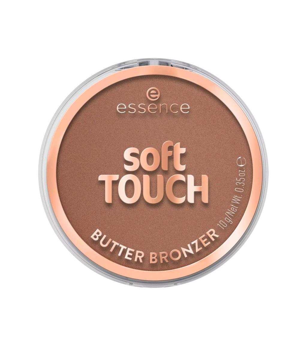 Essence, Soft Touch Butter, Bronzing, Bronzer Compact Powder, 20, Golden Buttercream, 10 g