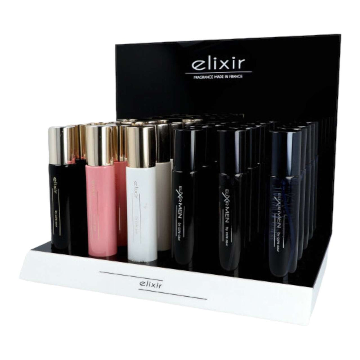 Display pentru expunere parfum Elixir, Cote d'Azur, pentru 30 testere