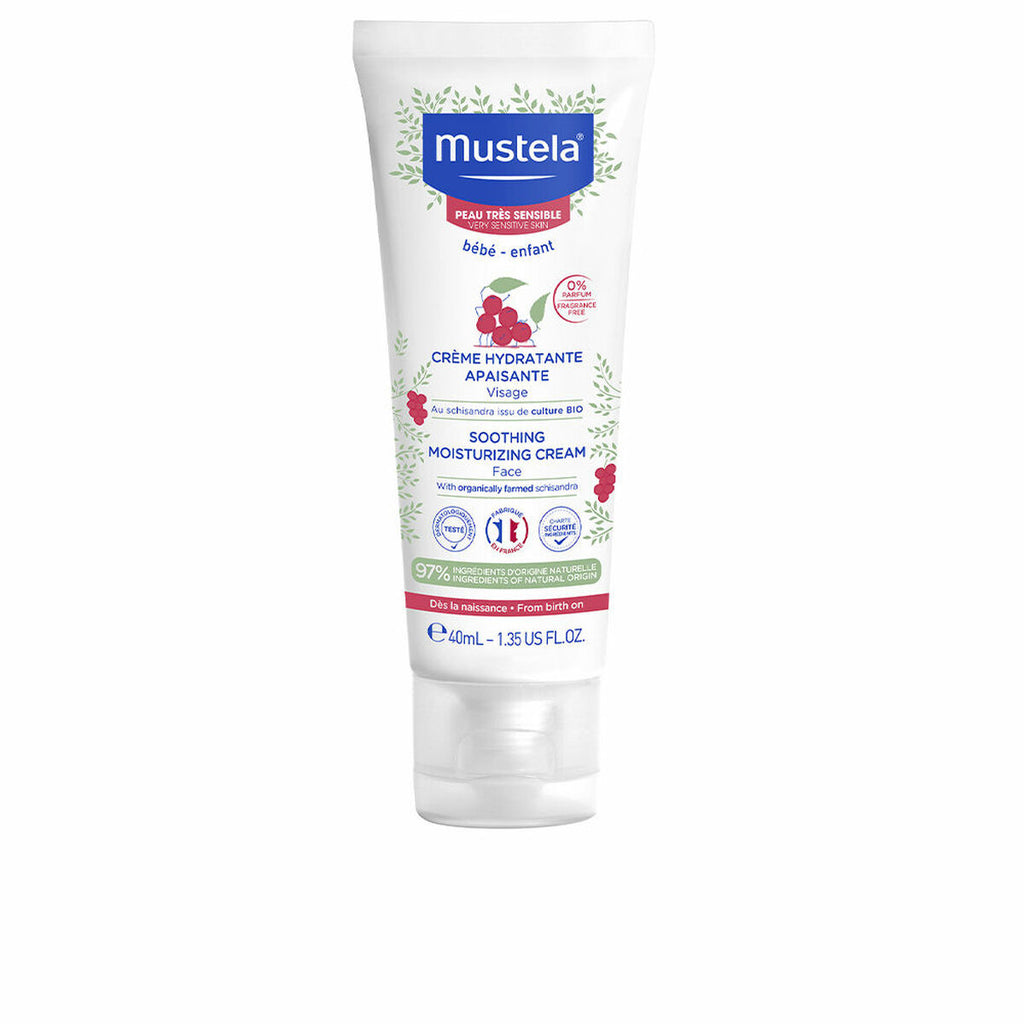Mustela, Baby, Schisandra, Soothing, Cream, For Face, 40 ml