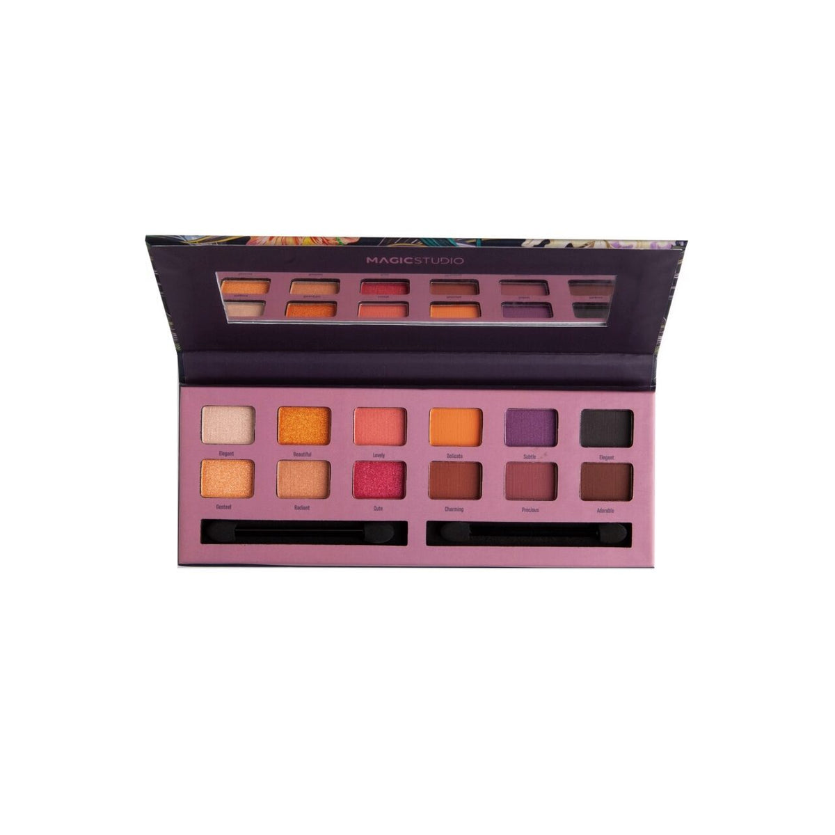 Paleta de farduri Exquisite French Nudes, cu 12 culori, Magic Studio