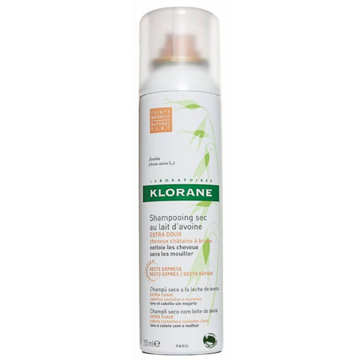 Klorane, Klorane, Hair Dry Shampoo, Tinted, 150 ml