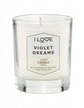 I Love, Signature Collection, Bergamot, Green Apple, Parma Violets, Rose, Scented Candle, 160 g