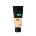 Maybelline, Fit Me Matte + Poreless, Liquid Foundation, 118, Nude, 30 ml