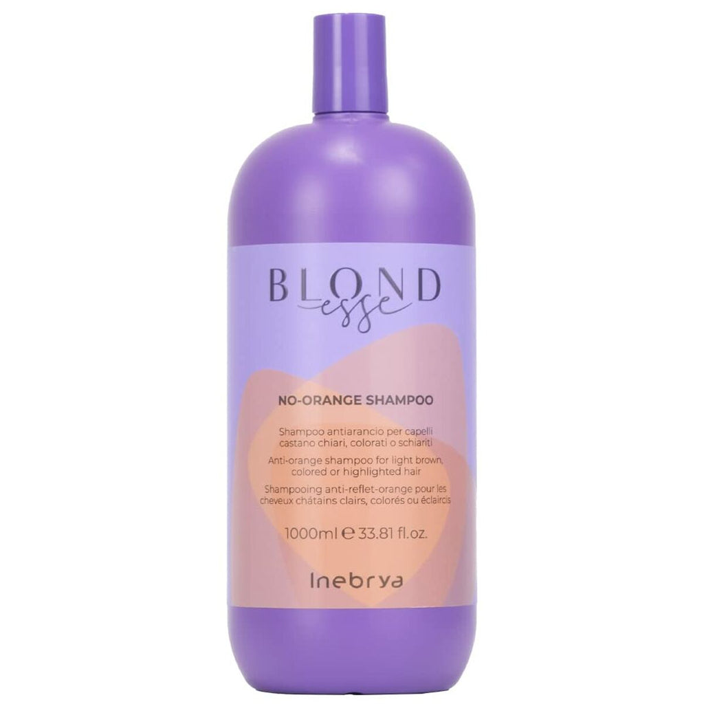 Inebrya, Blondesse No-Orange, Hair Shampoo, 1000 ml