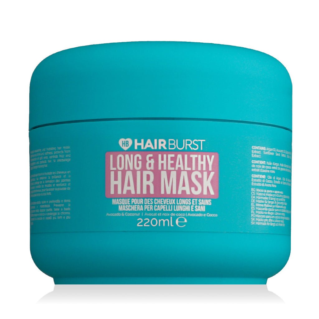 Hairburst, Long & Healthy, Hair Treatment Cream Mask, Hydrating & Nourishing, Weekly, 220 ml