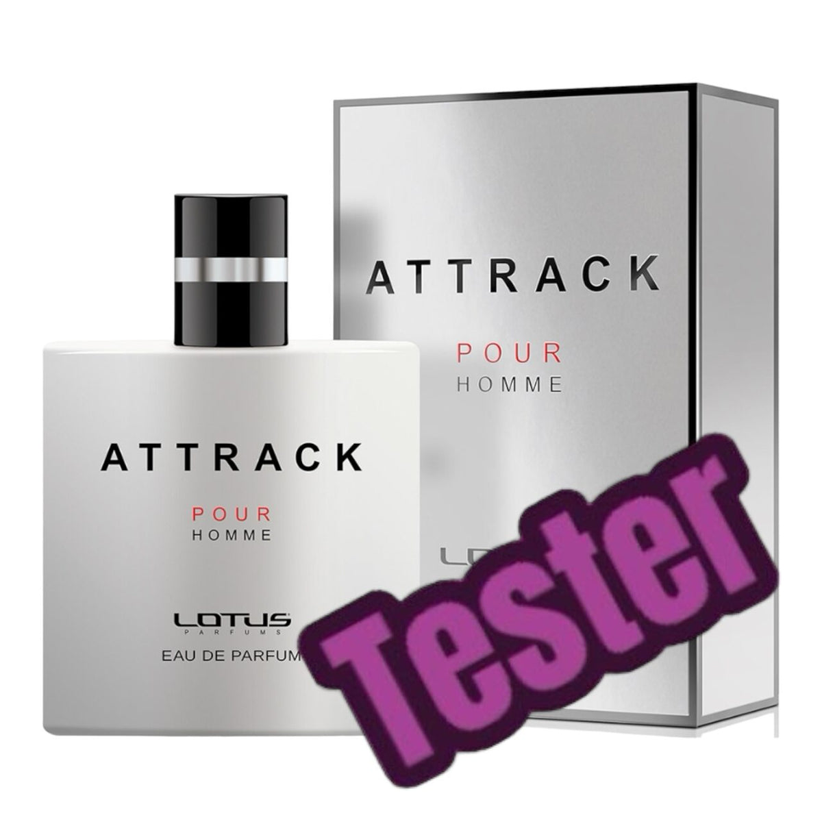 Tester Apa de parfum Attrack Sport, Revers, Barbati, 100ml