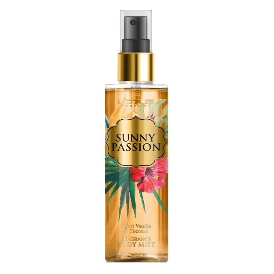 Spray de corp Lotus Pure Sensation Sunny passion -sweet vanilla & coconut Revers 210ml