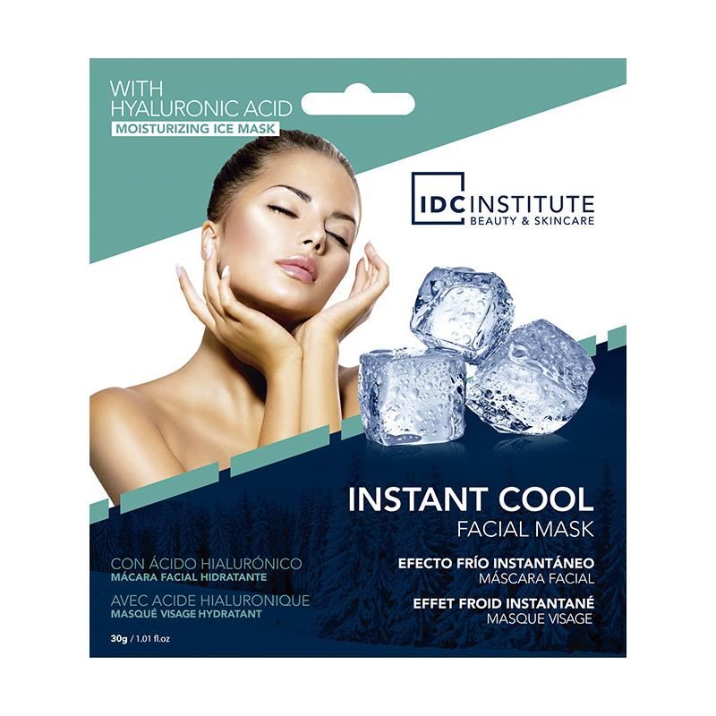 Masca faciala racoritoare cu acid hialuronic Instant Cool IDC Institute 3401, 30 g