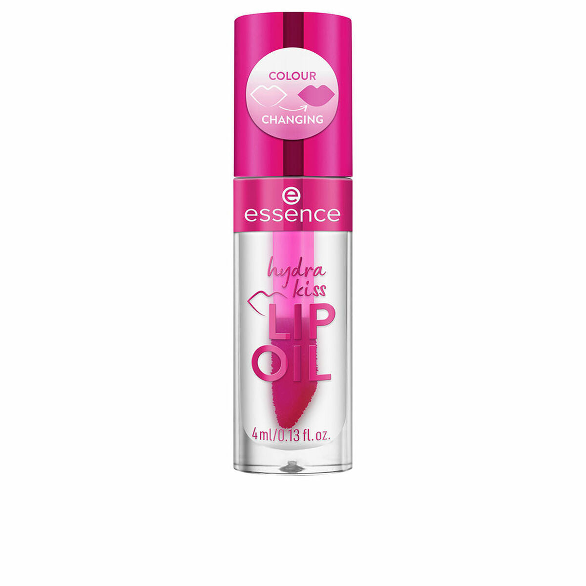 Essence, Hydra Kiss, Tinted, Lip Oil, 06, Cranberry Is Back, 4 ml