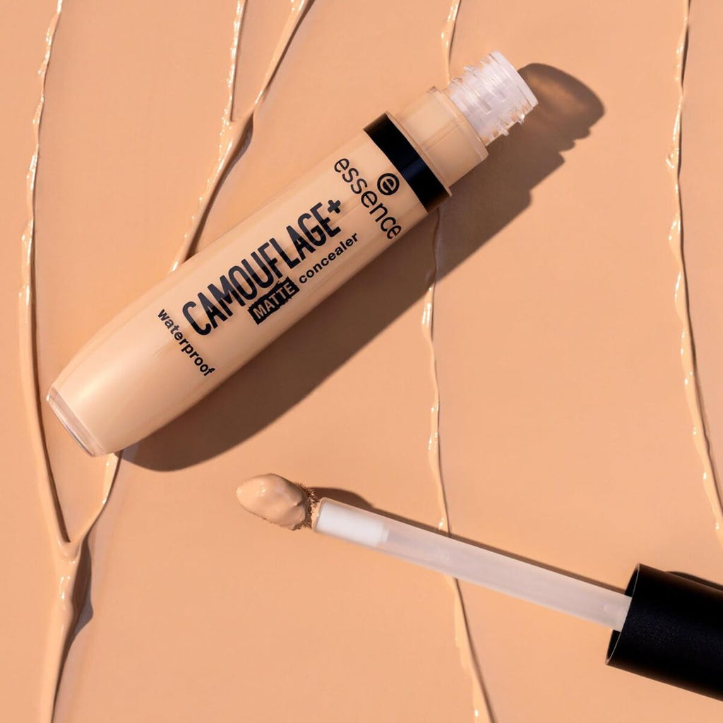 Essence, Camouflage+Matt, Matte, Liquid Concealer, 160, Sunny Beige, 8 ml