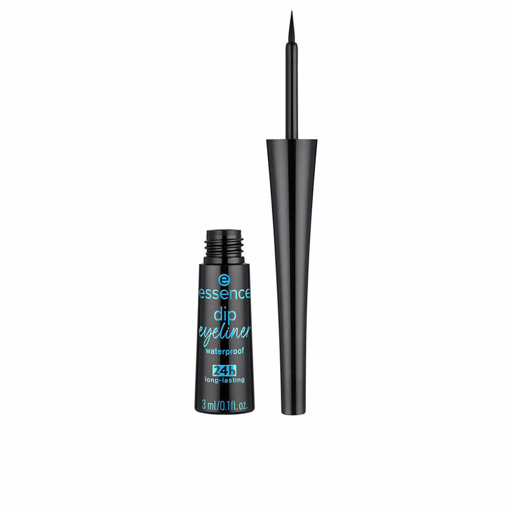 Essence, Dip Eyeliner 24h, Liquid Eyeliner, 01, Black, 3 ml