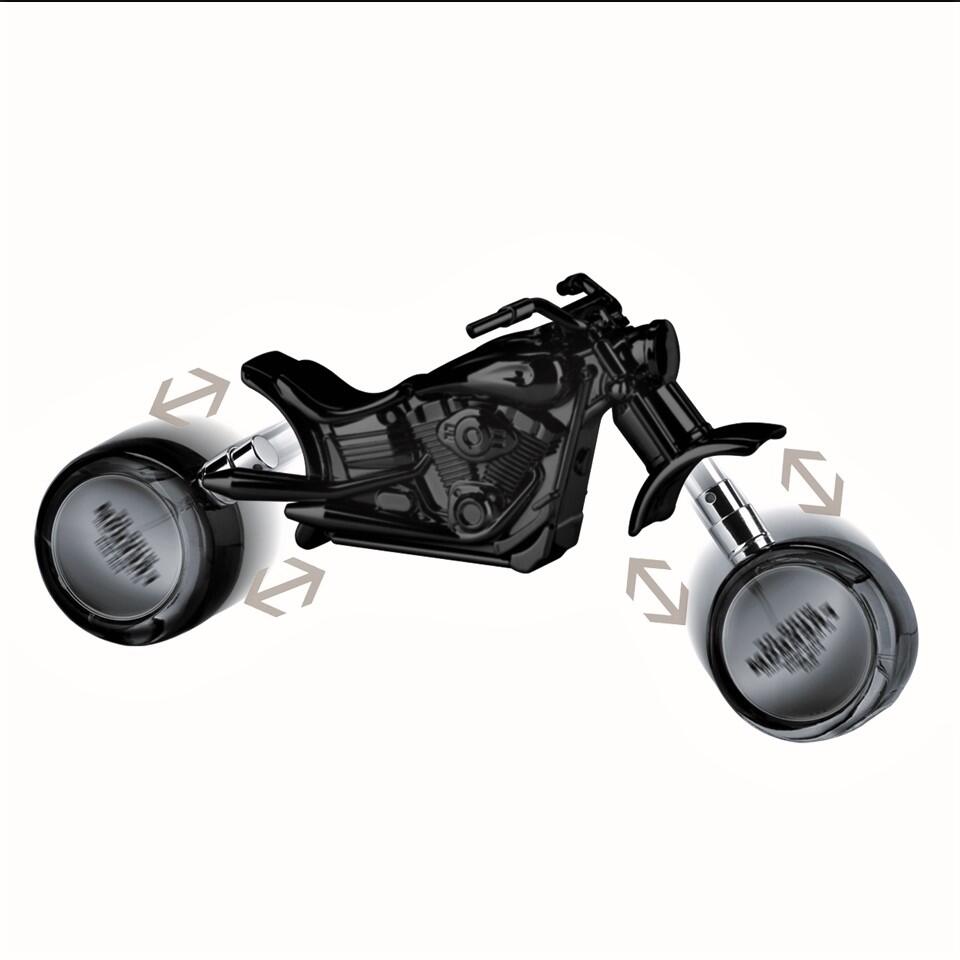 Apa de parfum pentru barbati, Wind of Freedom Black, Accentra, 8256168, 30ml zi si 50ml noapte