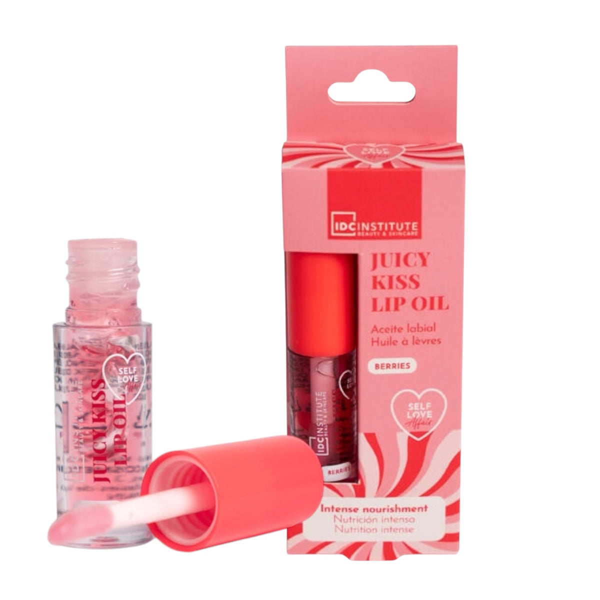Ulei de buze Self Love Affair Juicy Kiss, Berries, IDC Institute, 90416