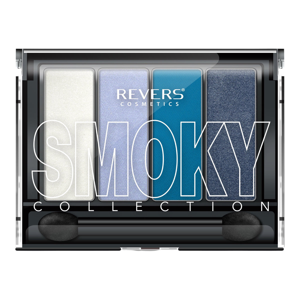 Fard de pleoape Gallant, Smoky Collection, no 01P, albastru sidefat