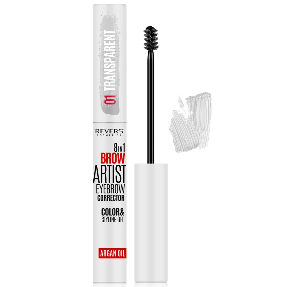 Corector sprancene Brow Artist Transparent, nr. 01, Revers, 7ml