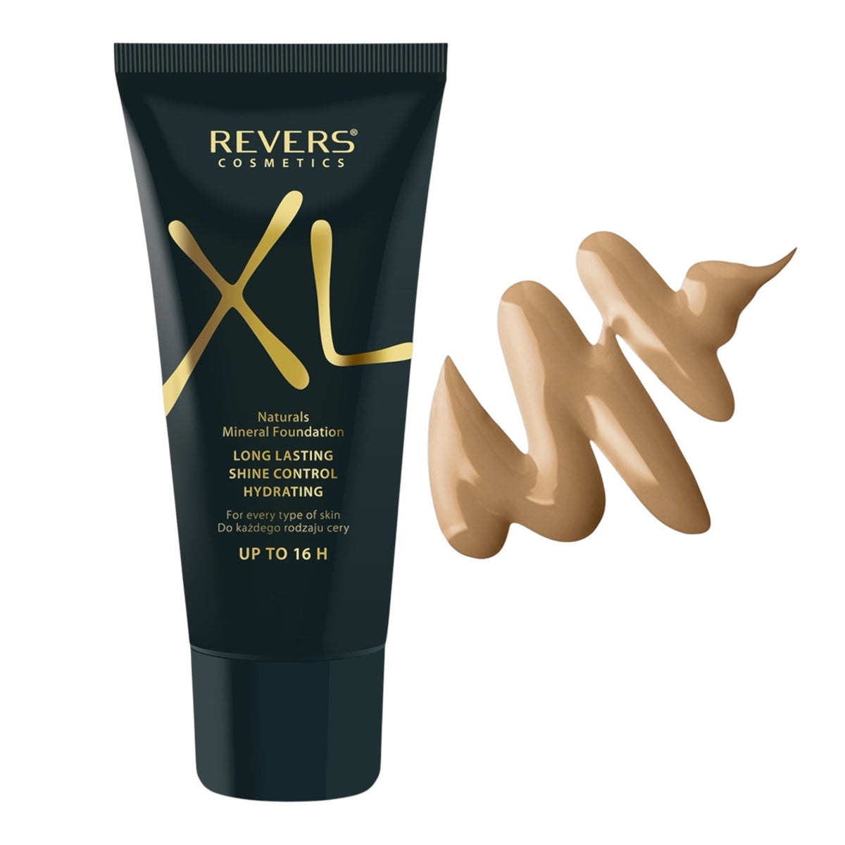 Fond de ten hidratant, XL, Revers, rezistenta 16 h, 30ml, Nr 5 Bronze