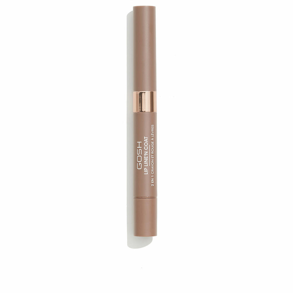 Gosh, Line'n Coat, Lip Liner & Lip Coat 2-In-1, 003, Soft Nougat, 2 ml