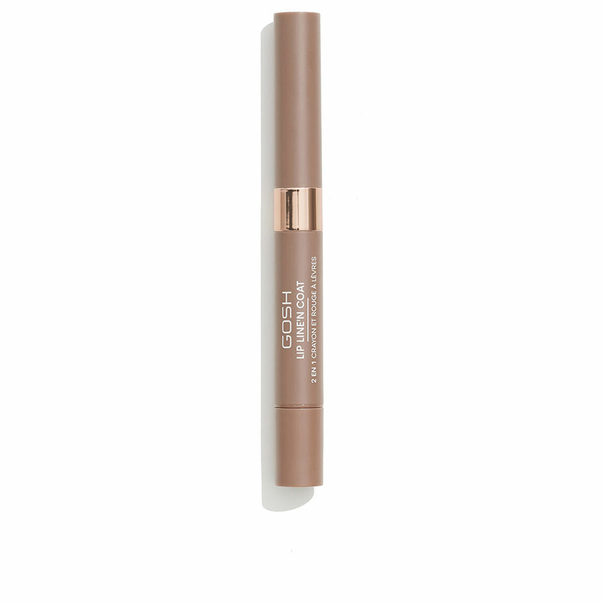 Gosh, Line'n Coat, Lip Liner & Lip Coat 2-In-1, 003, Soft Nougat, 2 ml
