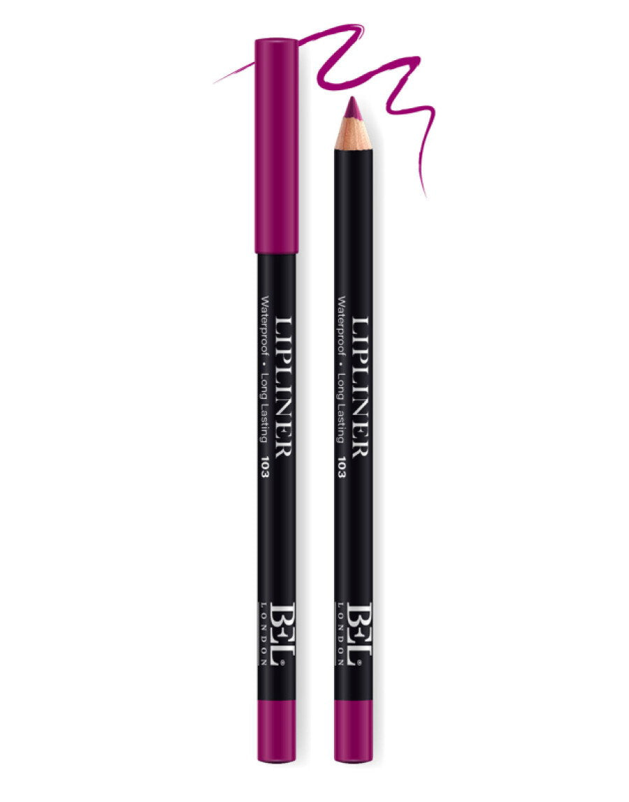 Bel London, BEL London, Hydrogenated Vegetable Oil, Waterproof, Contour, Lip Liner, 103, 0.78 g